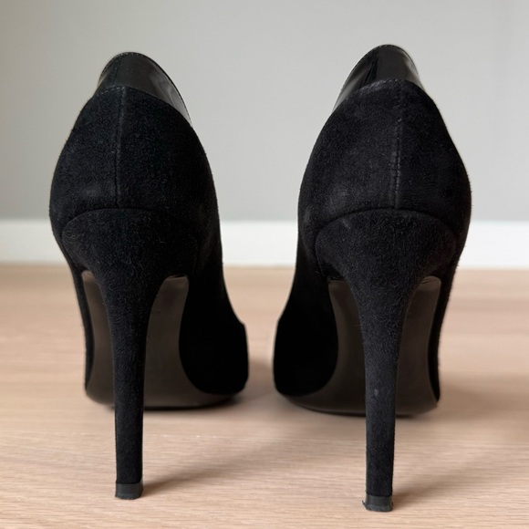 Barbara Bui Suede & Patent Leather Heels - Picture 6 of 12